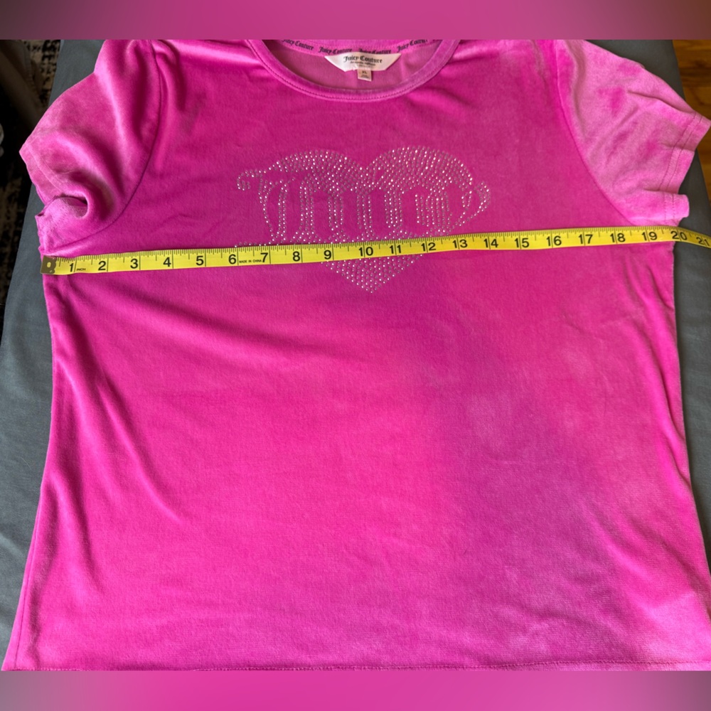Juicy Couture Pink Velour Lounge Set Size XL - Picture 6 of 10